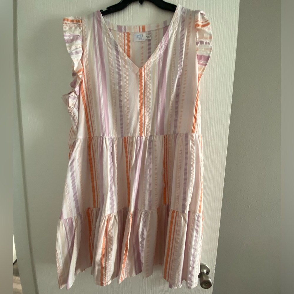 Striped Multicolor Women's Dress